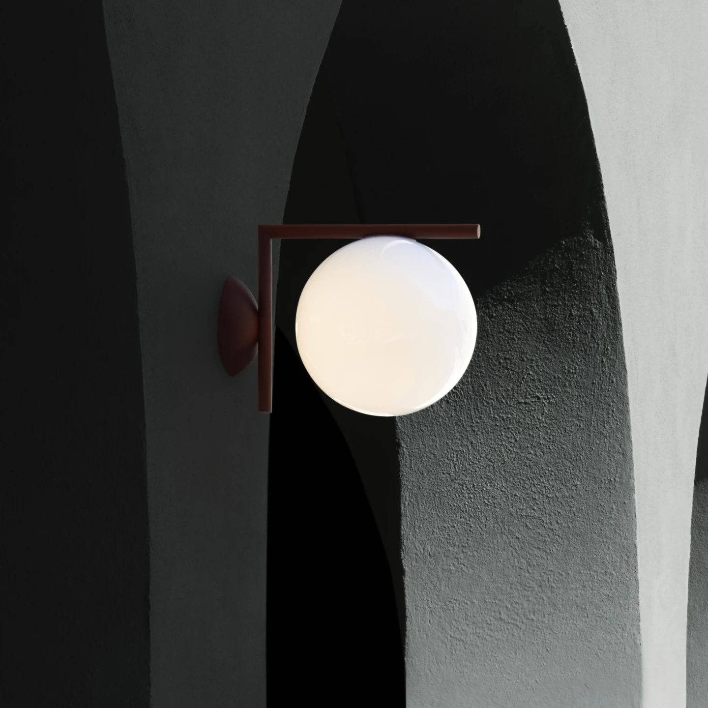 IC Lights Ceiling/Wall Outdoor - Flos - plafon zewnętrzny