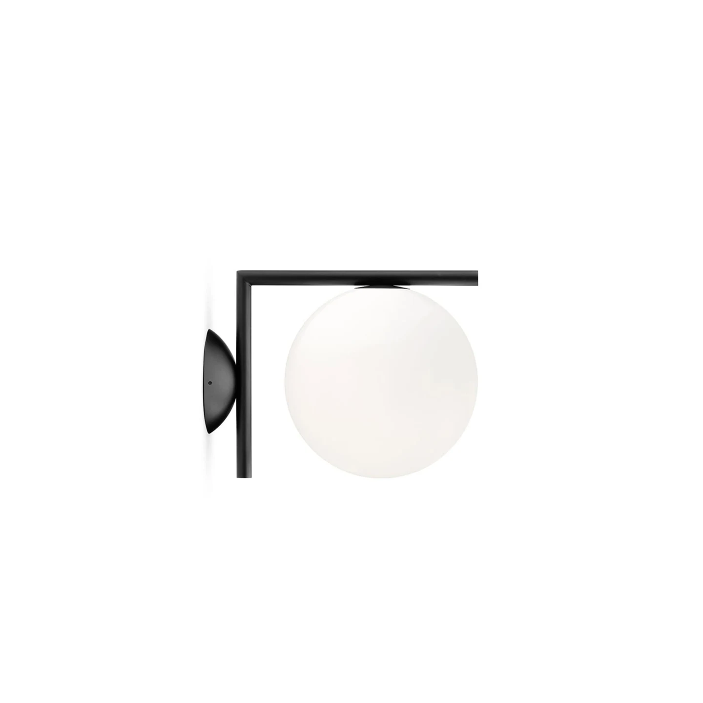 IC Lights Ceiling/Wall Outdoor - Flos - plafon zewnętrzny – kolor Czarny (nr kat. F012H00C030)