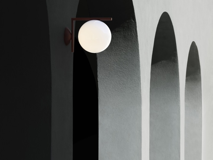 IC Lights Ceiling/Wall Outdoor - Flos - plafon zewnętrzny – zdjęcie 6