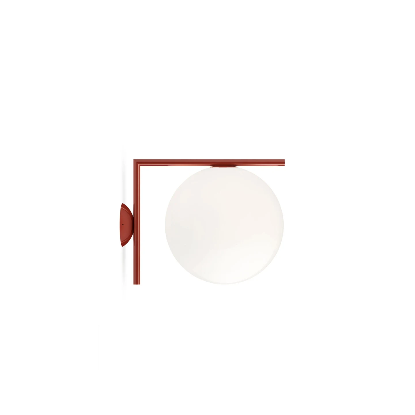 IC Lights Ceiling/Wall Outdoor - Flos - plafon zewnętrzny – kolor Burgund (nr kat. F012H00C037)