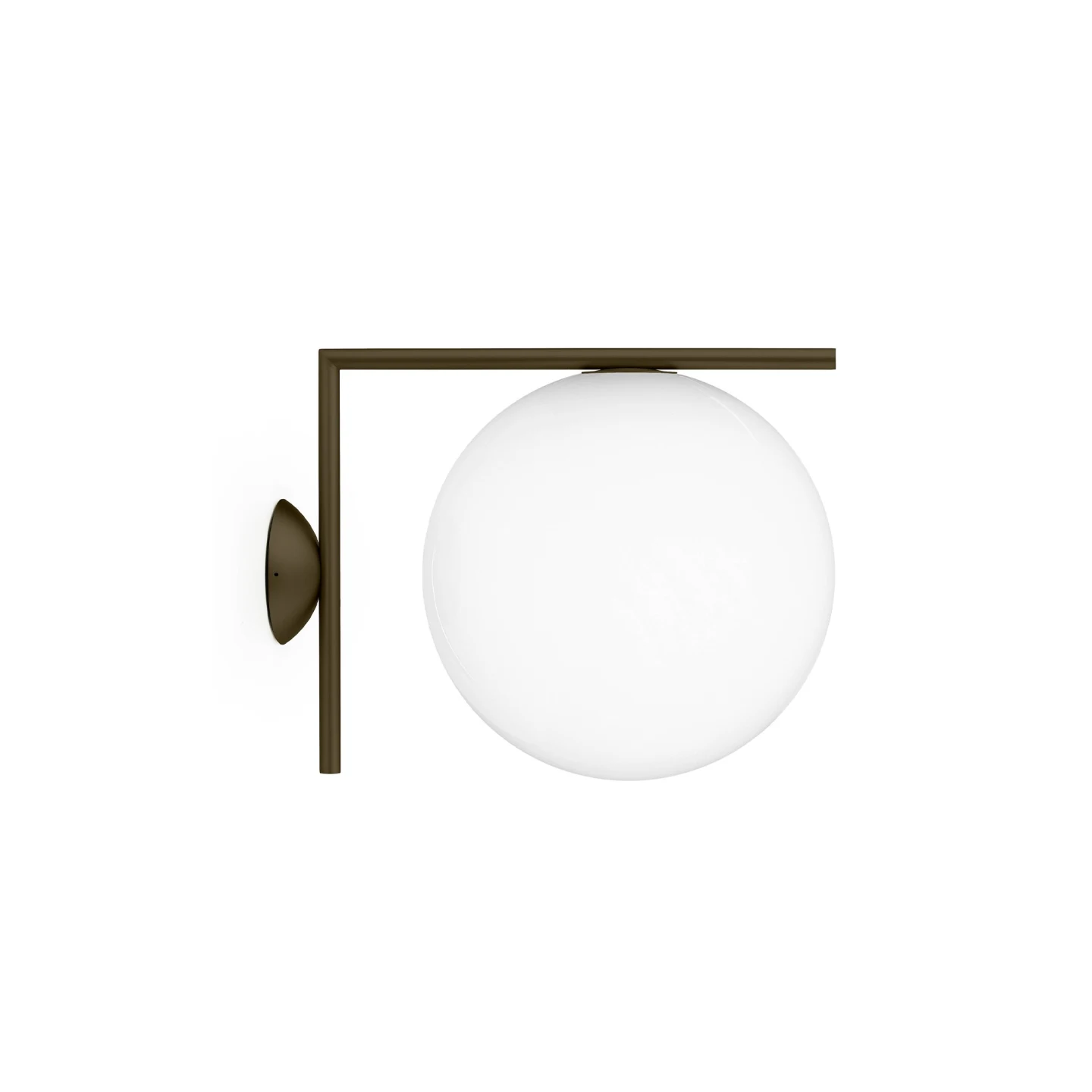 IC Lights Ceiling/Wall Outdoor - Flos - plafon zewnętrzny – kolor Ciemnobrązowy (nr kat. F012J00C018)