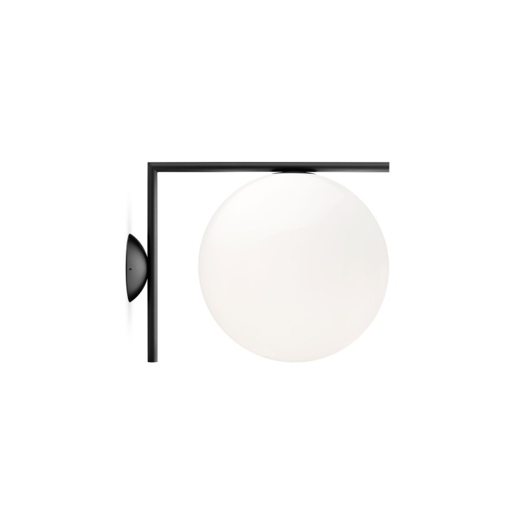 IC Lights Ceiling/Wall Outdoor - Flos - plafon zewnętrzny – kolor Czarny (nr kat. F012J00C030)