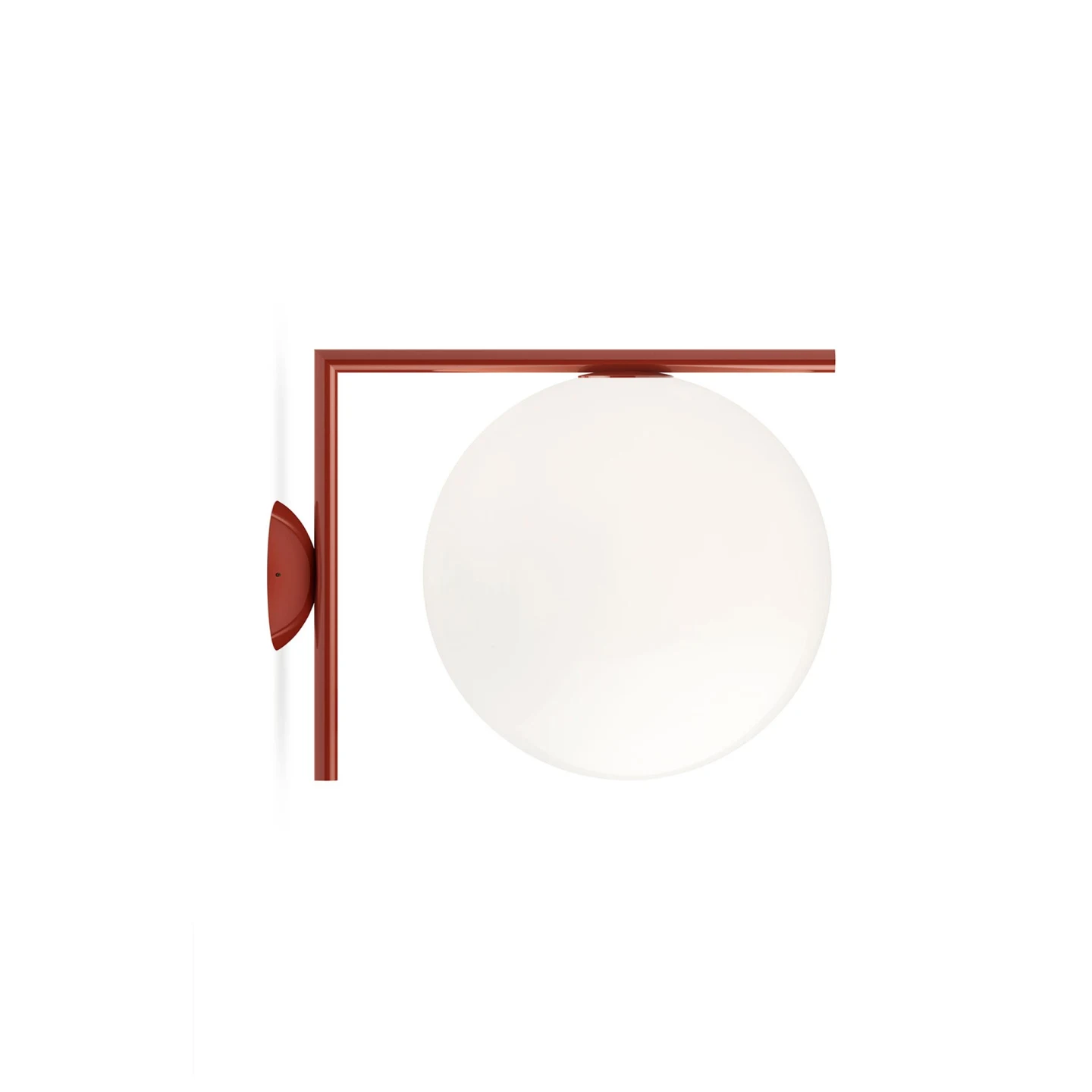 IC Lights Ceiling/Wall Outdoor - Flos - plafon zewnętrzny – kolor Burgund (nr kat. F012J00C037)
