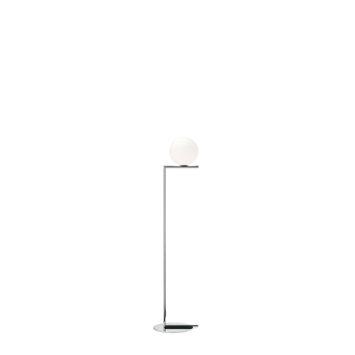 IC Lights Floor - Flos - lampa podłogowa – kolor Chrom (nr kat. F3173057)
