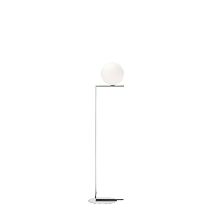 IC Lights Floor - Flos - lampa podłogowa – kolor Chrom (nr kat. F3174057)