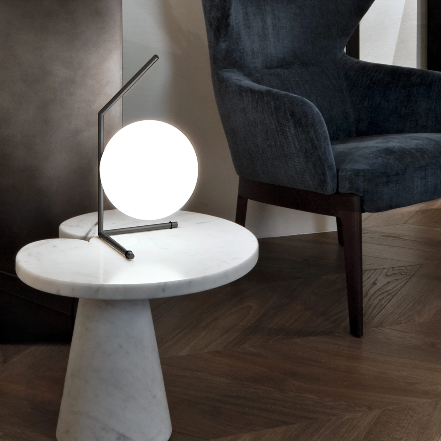 IC Lights Table 1 Low - Flos - lampa biurkowa