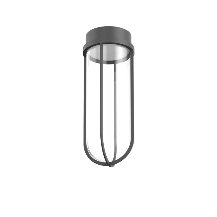 In Vitro Ceiling - Flos - plafon zewnętrzny – kolor Antracytowy (nr kat. F018C25A033)