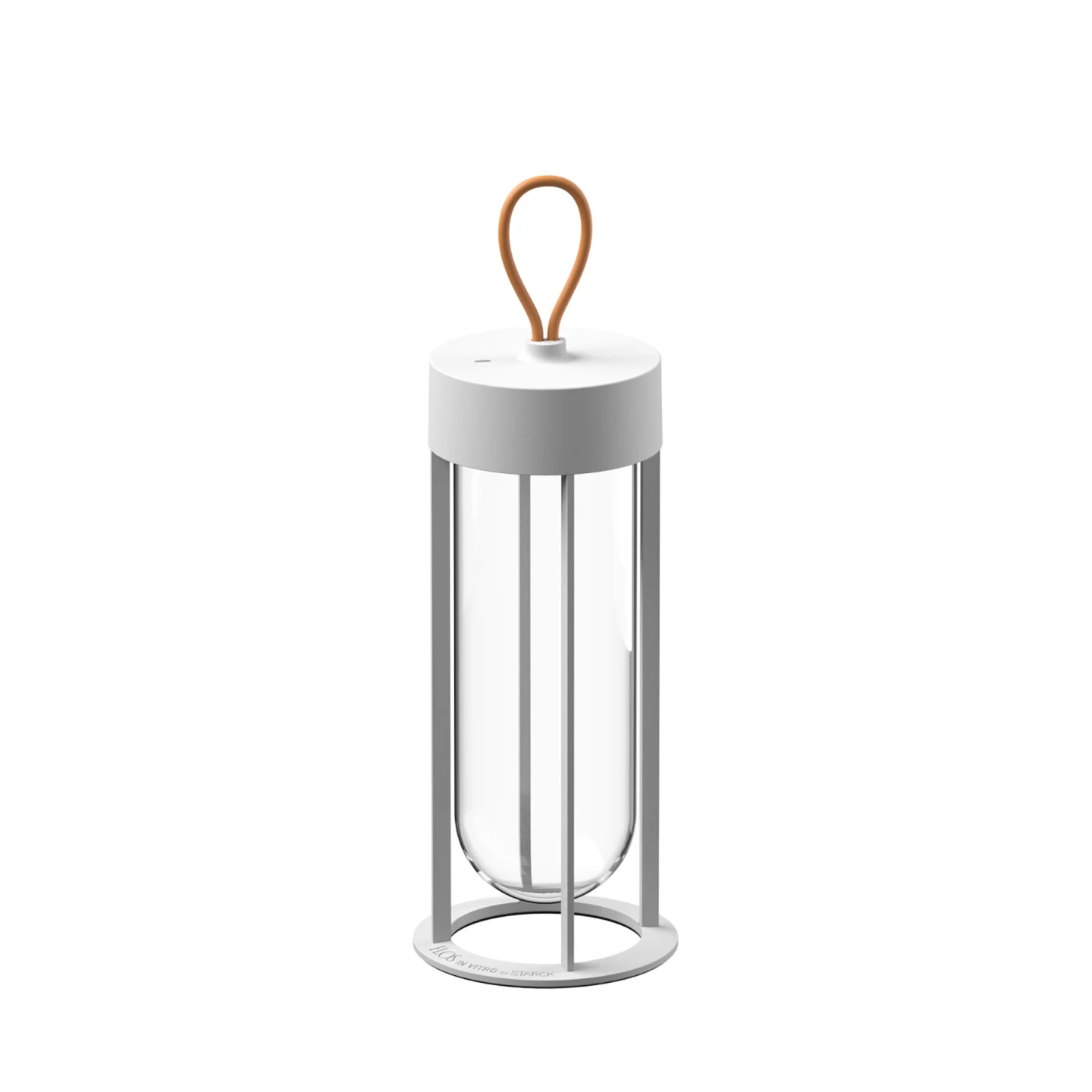 In Vitro Unplugged - Flos - lampa przenośna zewnętrzna – kolor Biały (nr kat. F018E21K001)