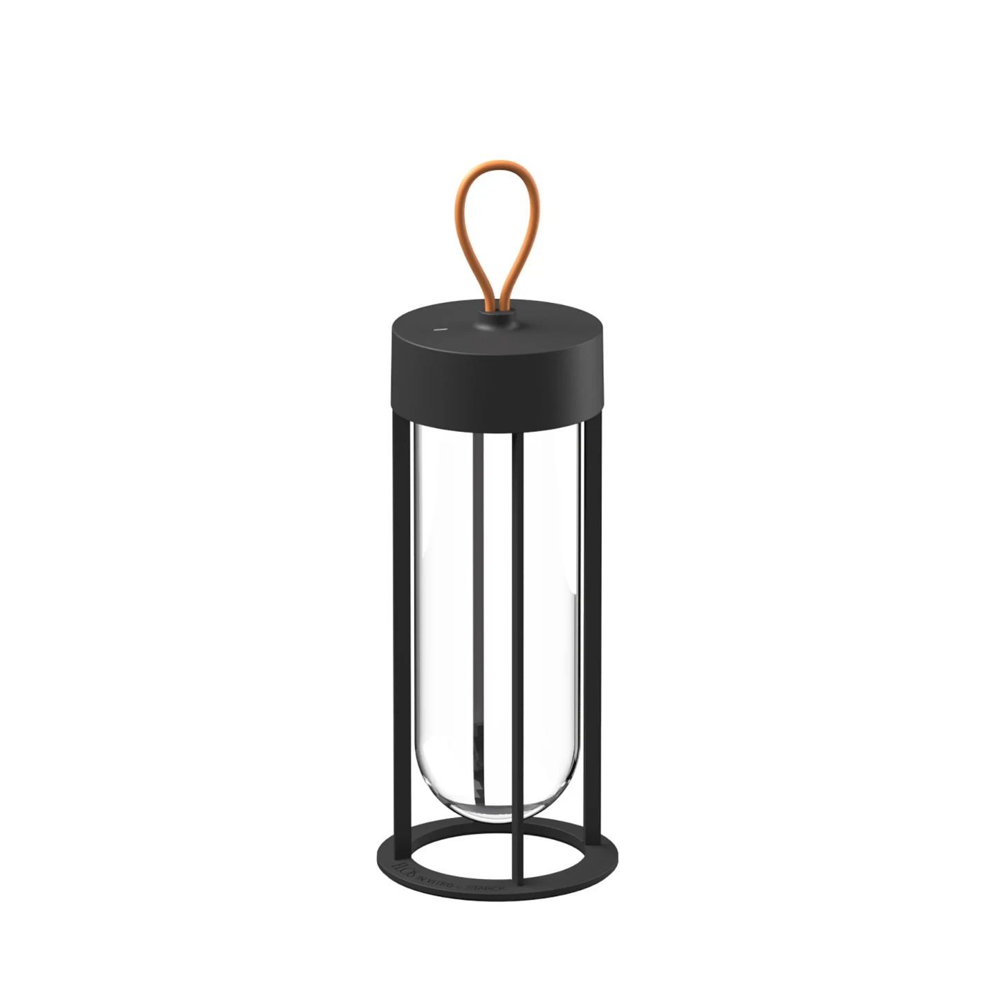 In Vitro Unplugged - Flos - lampa przenośna zewnętrzna – kolor Czarny (nr kat. F018E21K030)