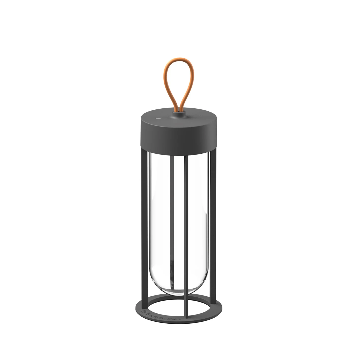 In Vitro Unplugged - Flos - lampa przenośna zewnętrzna – kolor Antracytowy (nr kat. F018E21K033)