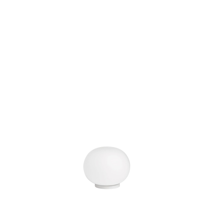 Mini Glo-Ball Table - Flos - lampa biurkowa – kolor Biały (nr kat. F4191009)