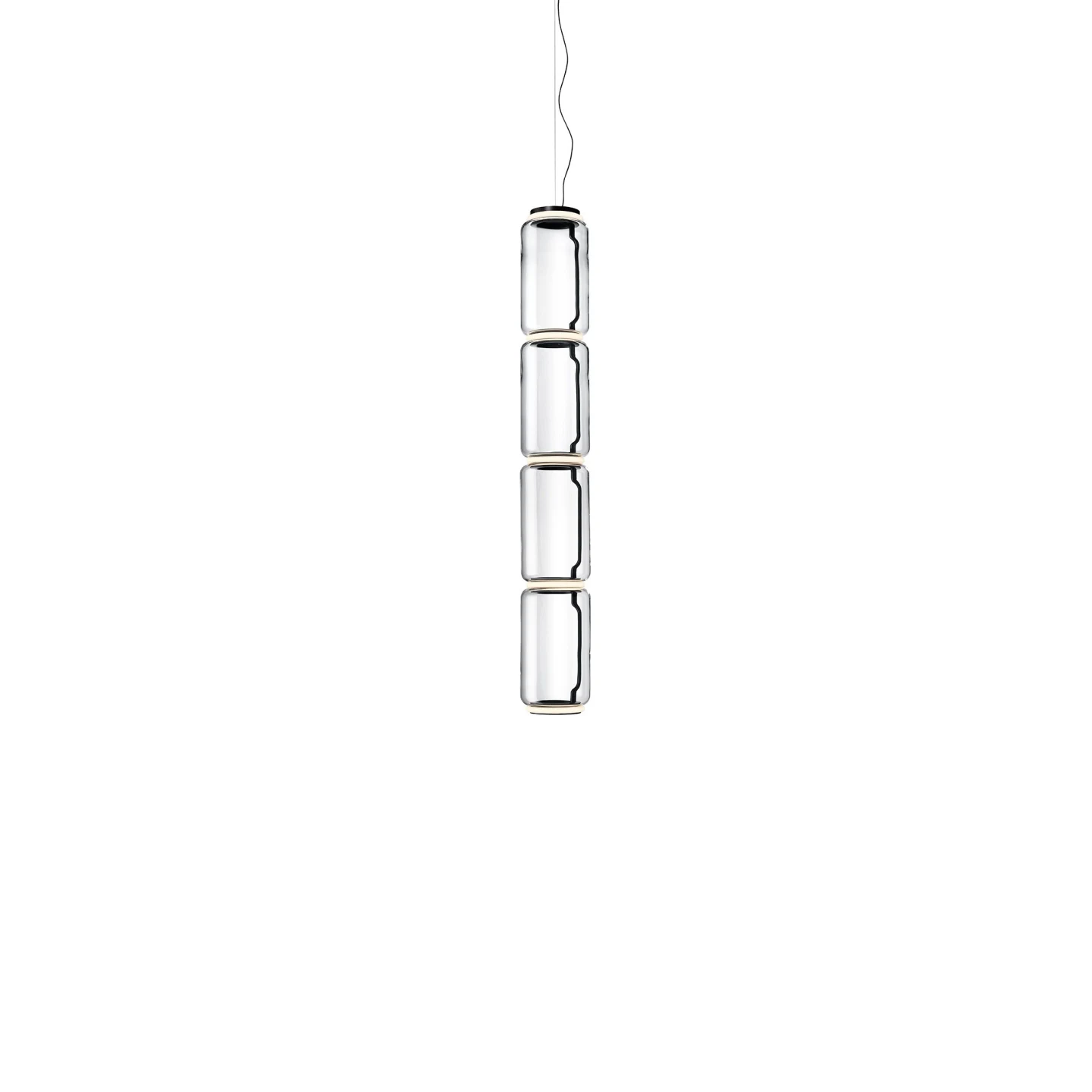 Noctambule Suspension - Flos - lampa wisząca – kolor Czarny (nr kat. F0277000)