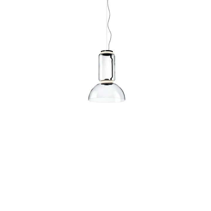 Noctambule Suspension Bowl - Flos - lampa wisząca – kolor Czarny (nr kat. F0263000)