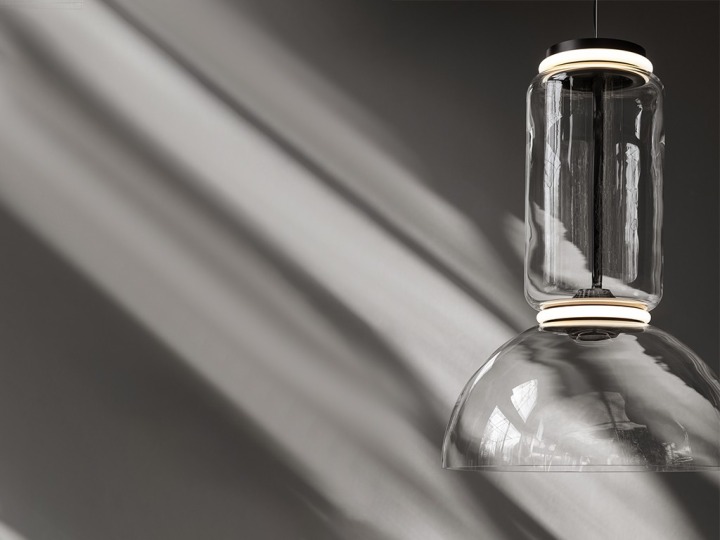 Noctambule Suspension Bowl - Flos - lampa wisząca – zdjęcie 5