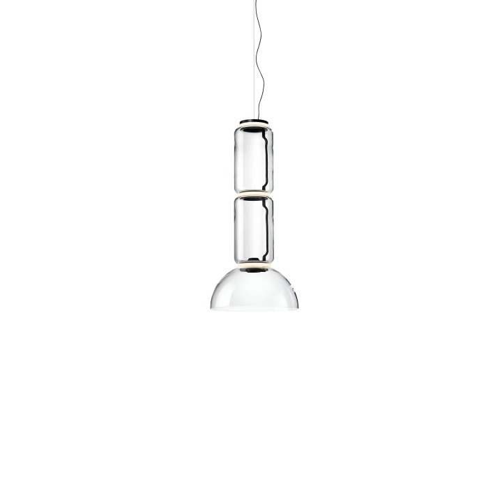 Noctambule Suspension Bowl - Flos - lampa wisząca – kolor Czarny (nr kat. F0273000)