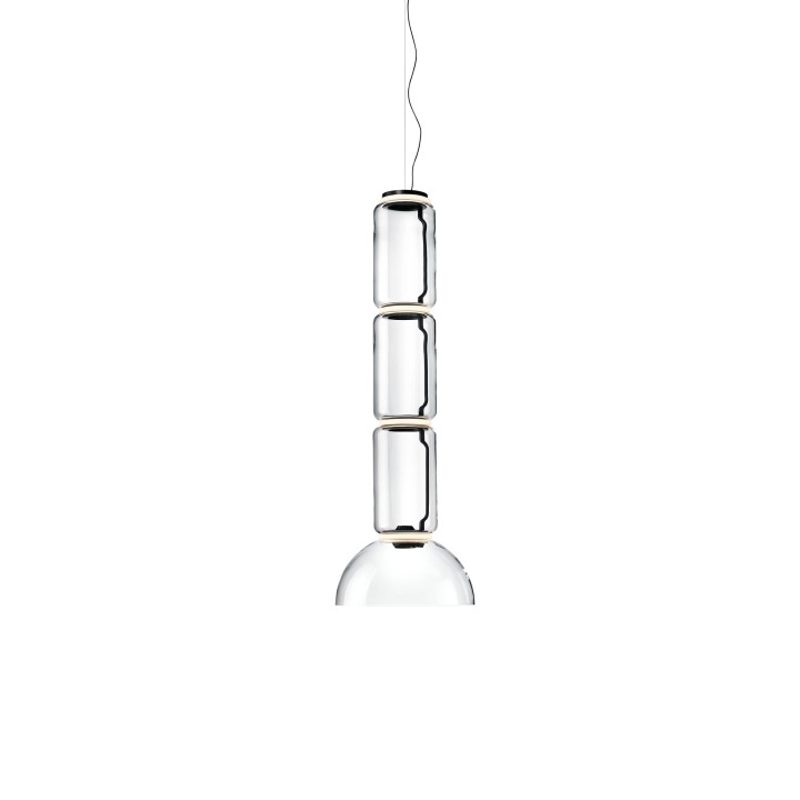 Noctambule Suspension Bowl - Flos - lampa wisząca – kolor Czarny (nr kat. F0274000)