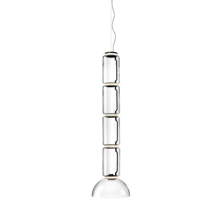 Noctambule Suspension Bowl - Flos - lampa wisząca – kolor Czarny (nr kat. F0275000)