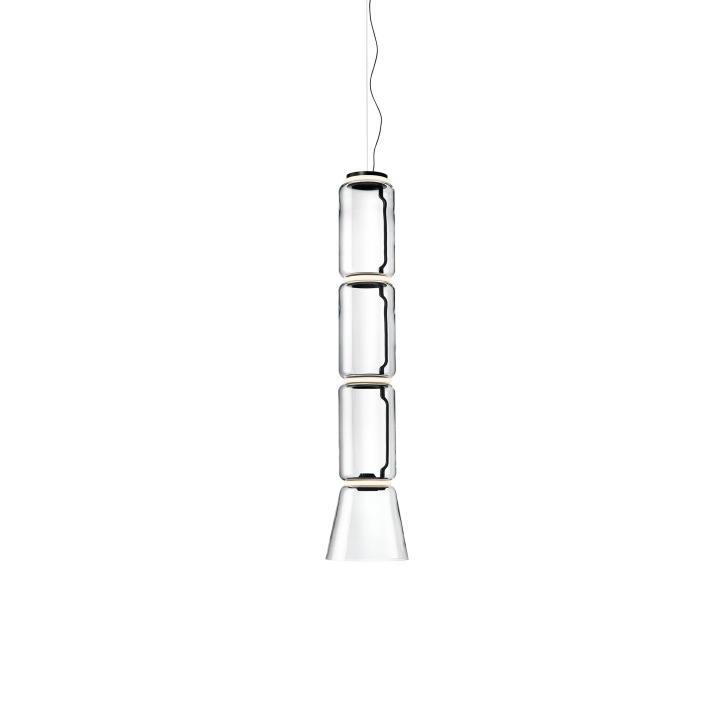 Noctambule Suspension Cone - Flos - lampa wisząca – kolor Czarny (nr kat. F0271000)