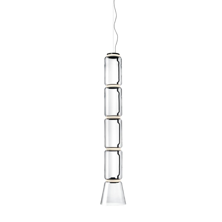 Noctambule Suspension Cone - Flos - lampa wisząca – kolor Czarny (nr kat. F0272000)