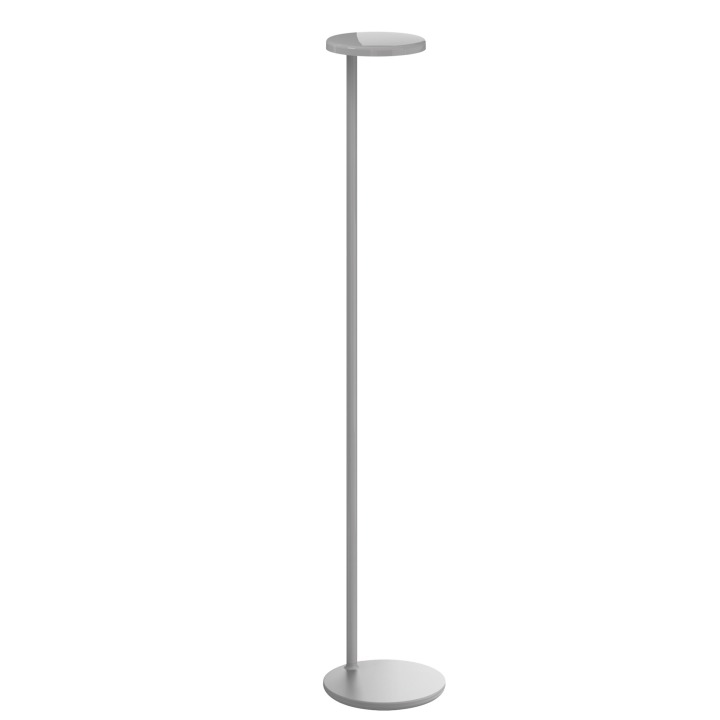 Oblique Floor - Flos - lampa podłogowa – kolor Szary połysk (nr kat. 09.8220.AH)