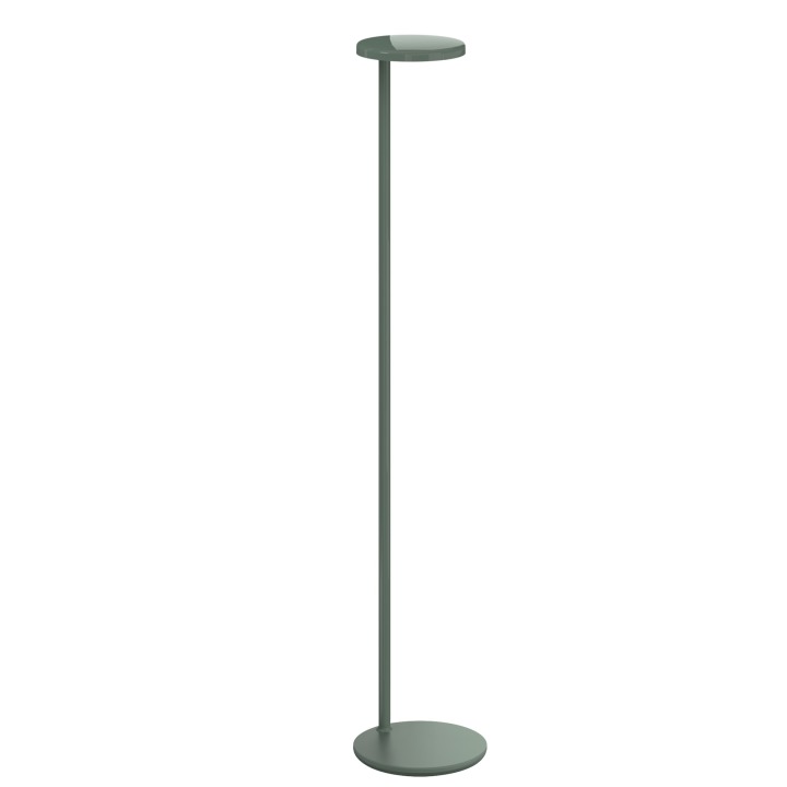 Oblique Floor - Flos - lampa podłogowa – kolor Szałwiowy połysk (nr kat. 09.8220.DV)