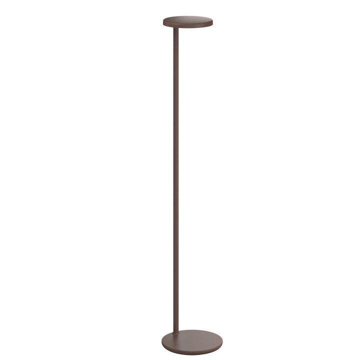 Oblique Floor - Flos - lampa podłogowa – kolor Brązowy mat (nr kat. 09.8220.DW)