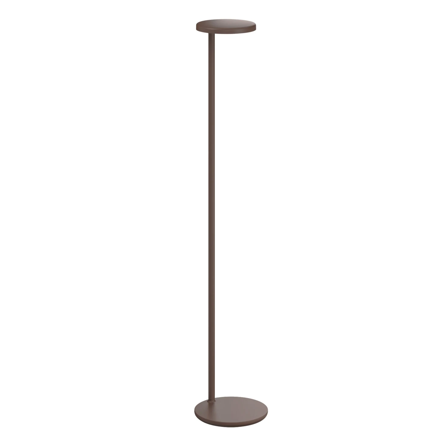 Oblique Floor - Flos - lampa podłogowa – kolor Brązowy mat (nr kat. 09.8220.DW)
