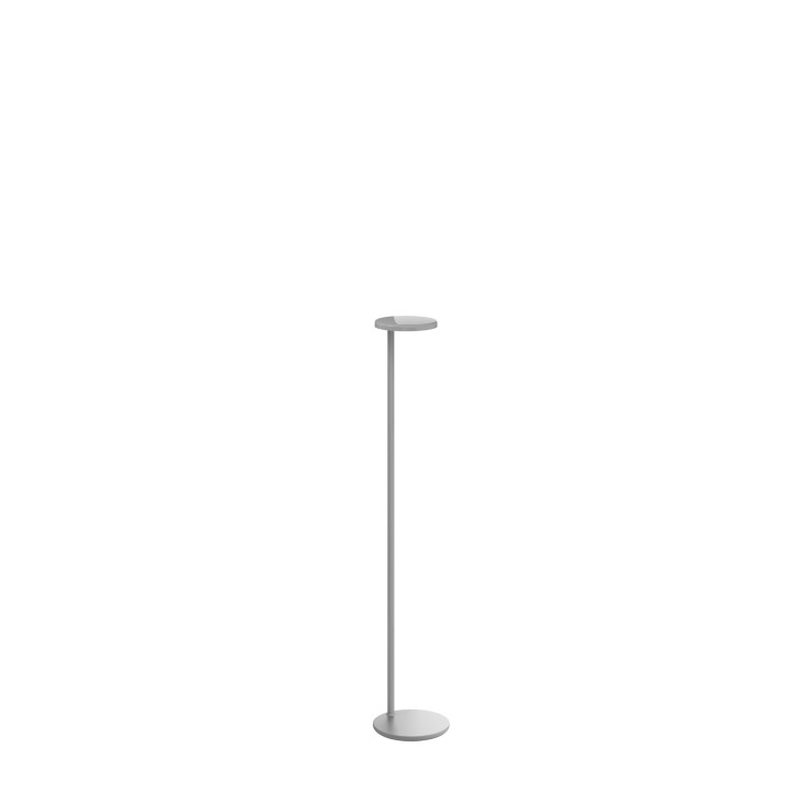 Oblique Floor - Flos - lampa podłogowa – kolor Szary połysk (nr kat. 09.8230.AH)