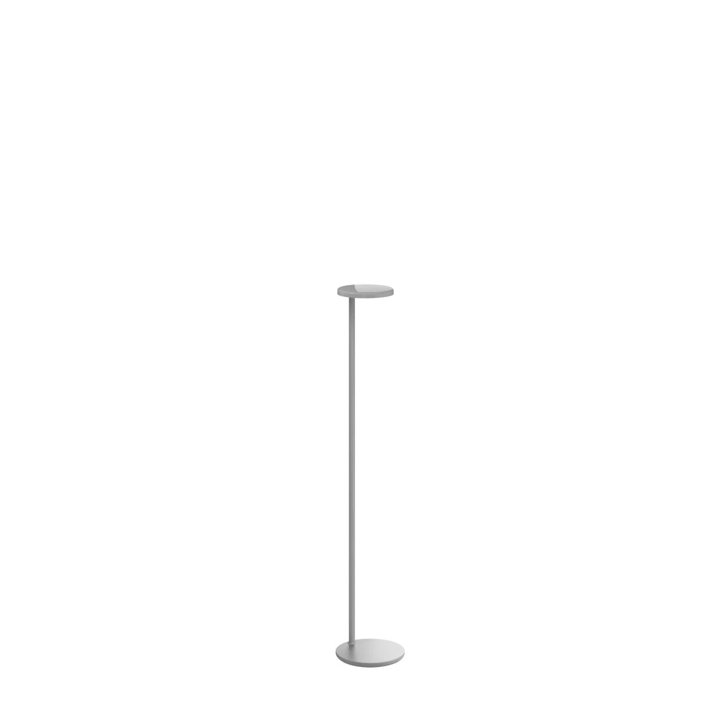 Oblique Floor - Flos - lampa podłogowa – kolor Szary połysk (nr kat. 09.8230.AH)