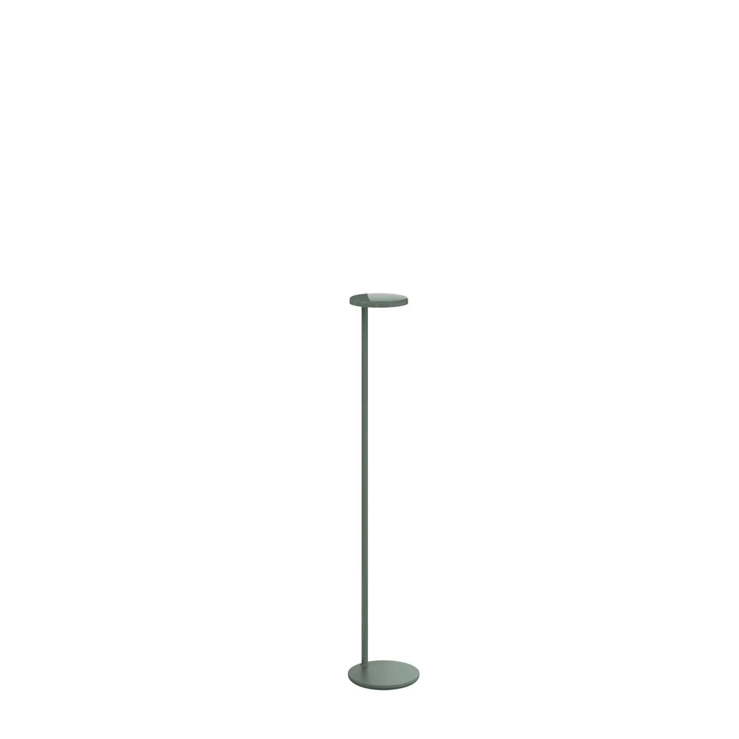 Oblique Floor - Flos - lampa podłogowa – kolor Szałwiowy połysk (nr kat. 09.8230.DV)
