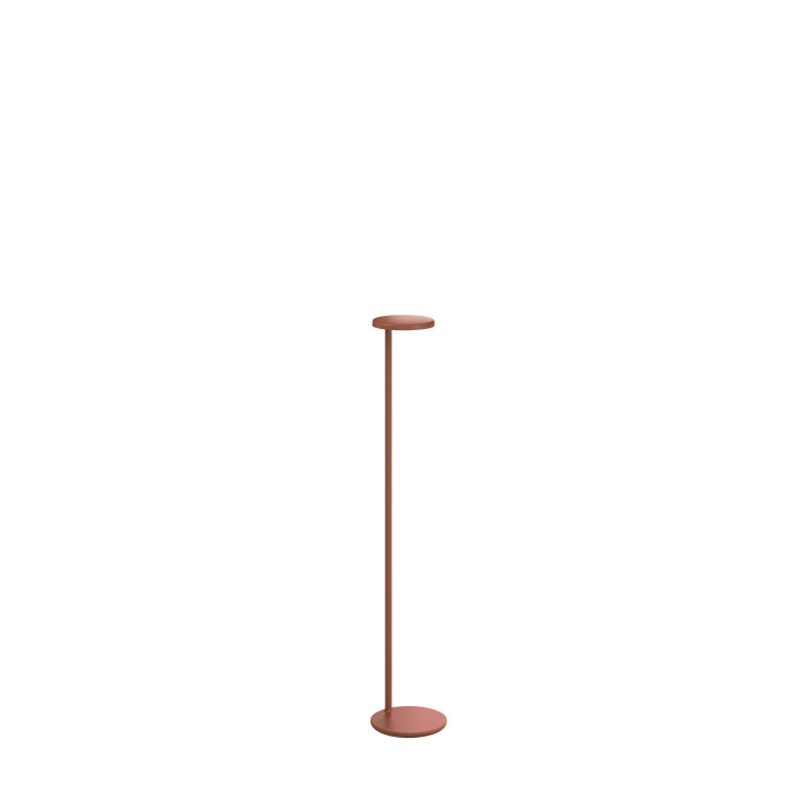 Oblique Floor - Flos - lampa podłogowa – kolor Rdzawy mat (nr kat. 09.8230.DX)