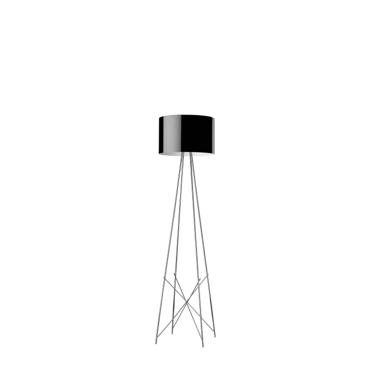 Ray Floor - Flos - lampa podłogowa – kolor Czarny (nr kat. F5921030)
