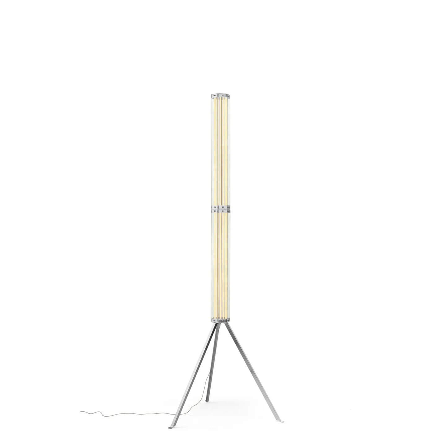 Superwire Floor - Flos - lampa podłogowa – kolor Stal (nr kat. D301F01C3EAF2)