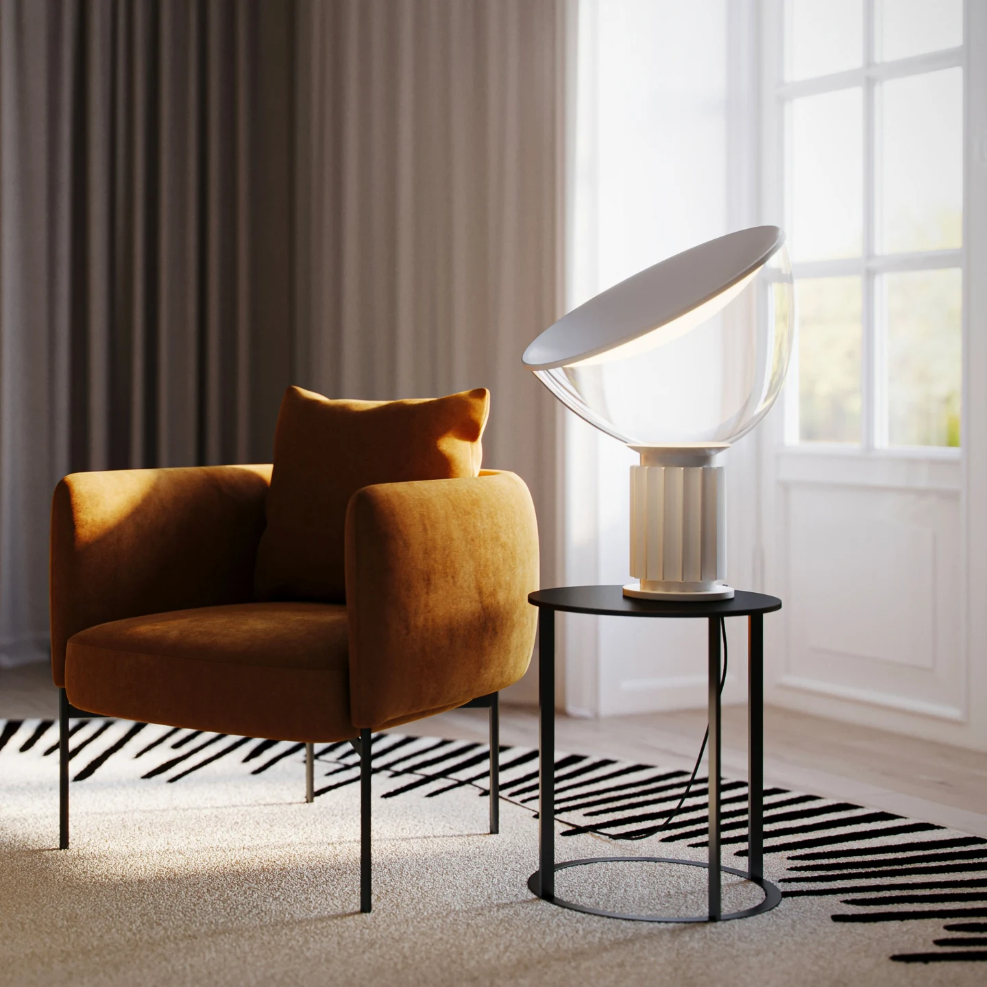 Taccia - Flos - lampa biurkowa – zdjęcie 6
