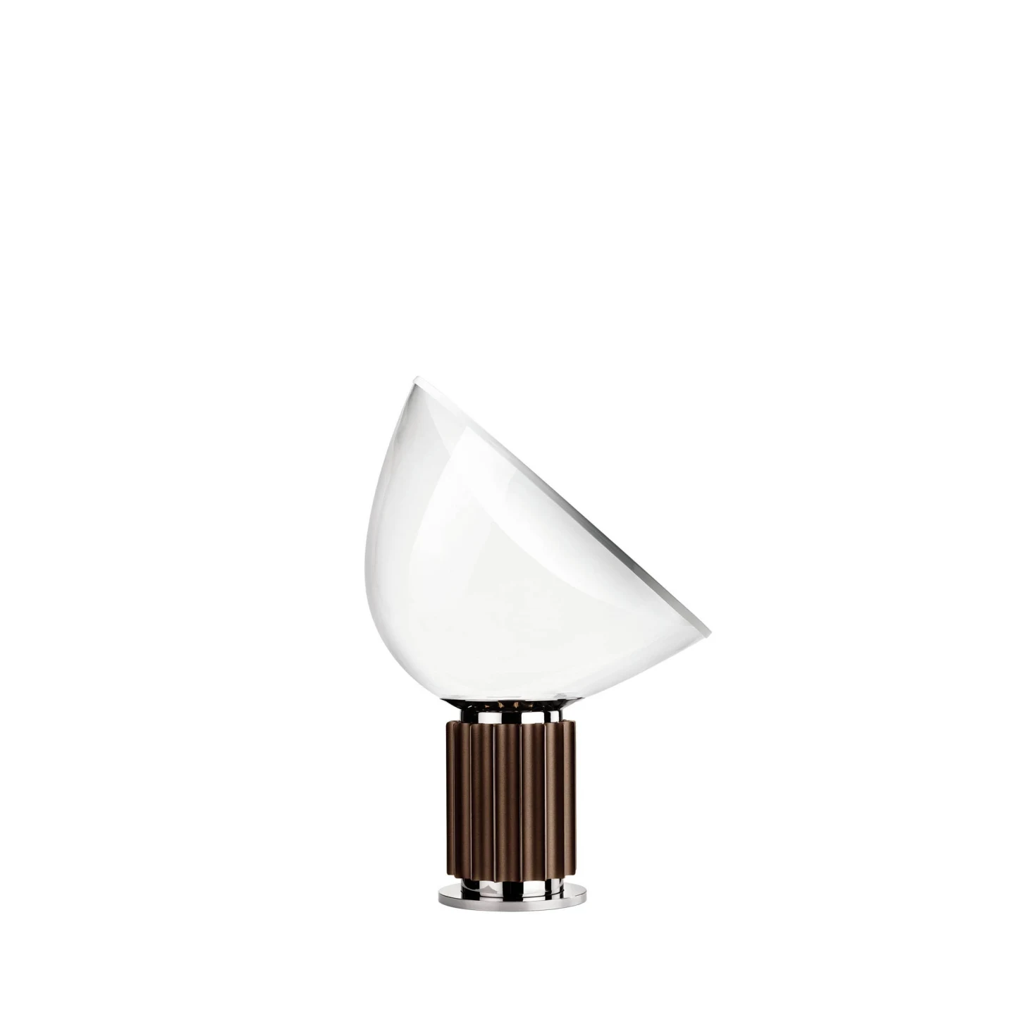 Taccia PMMA - Flos - lampa biurkowa – kolor Brązowy (bronze) (nr kat. F6607046)