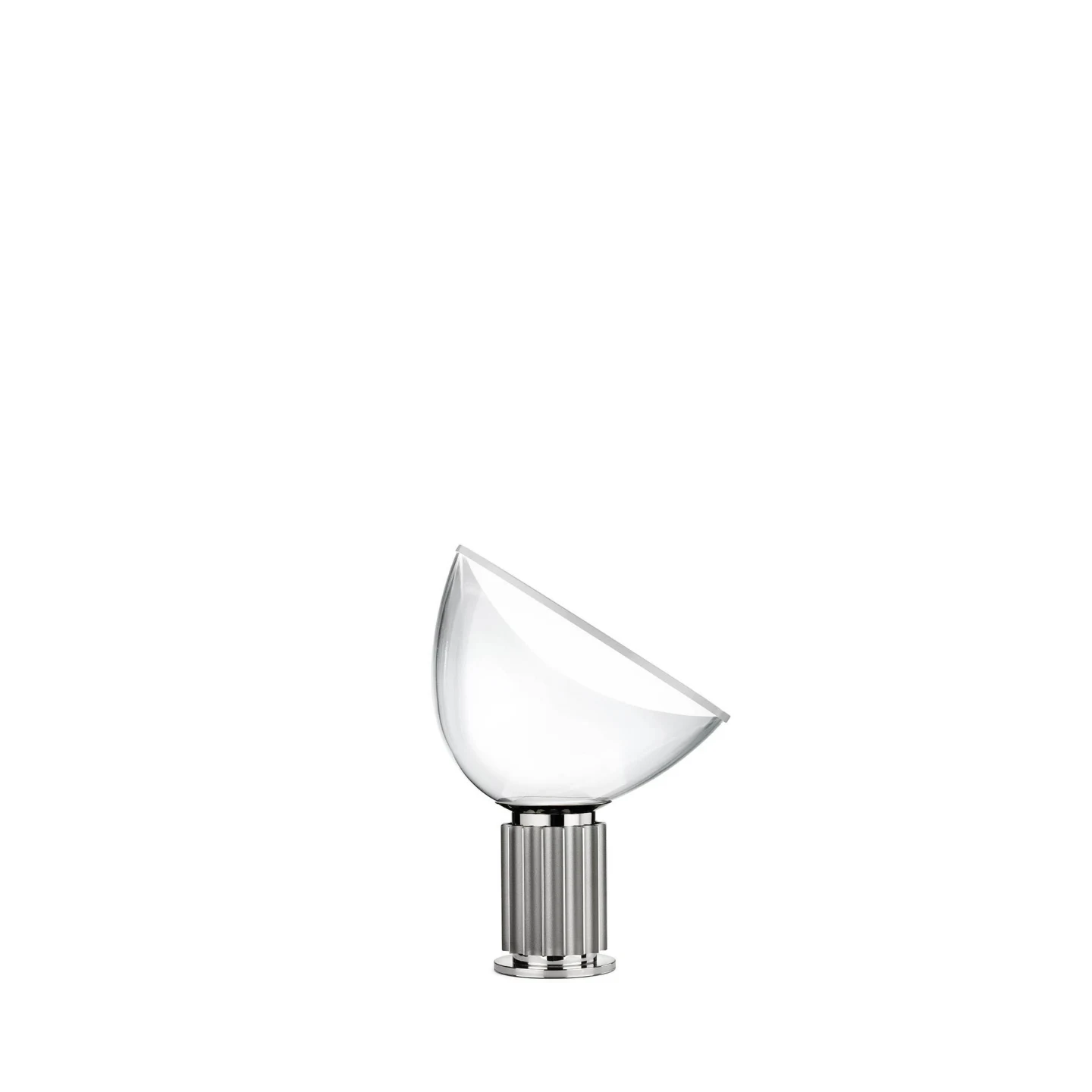 Taccia Small - Flos - lampa biurkowa – kolor Srebrny (nr kat. F6604004)