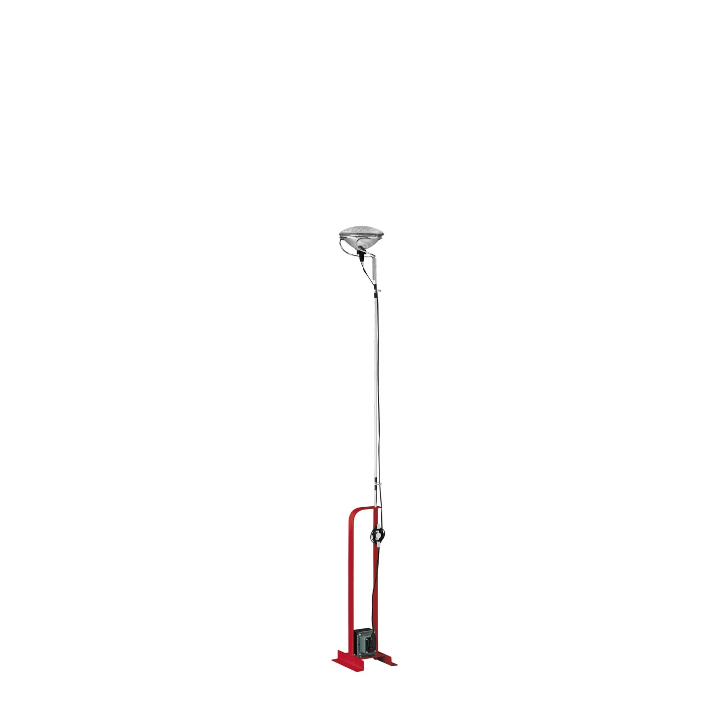 Toio Led - Flos - lampa podłogowa – kolor Czerwony (nr kat. F7630035)