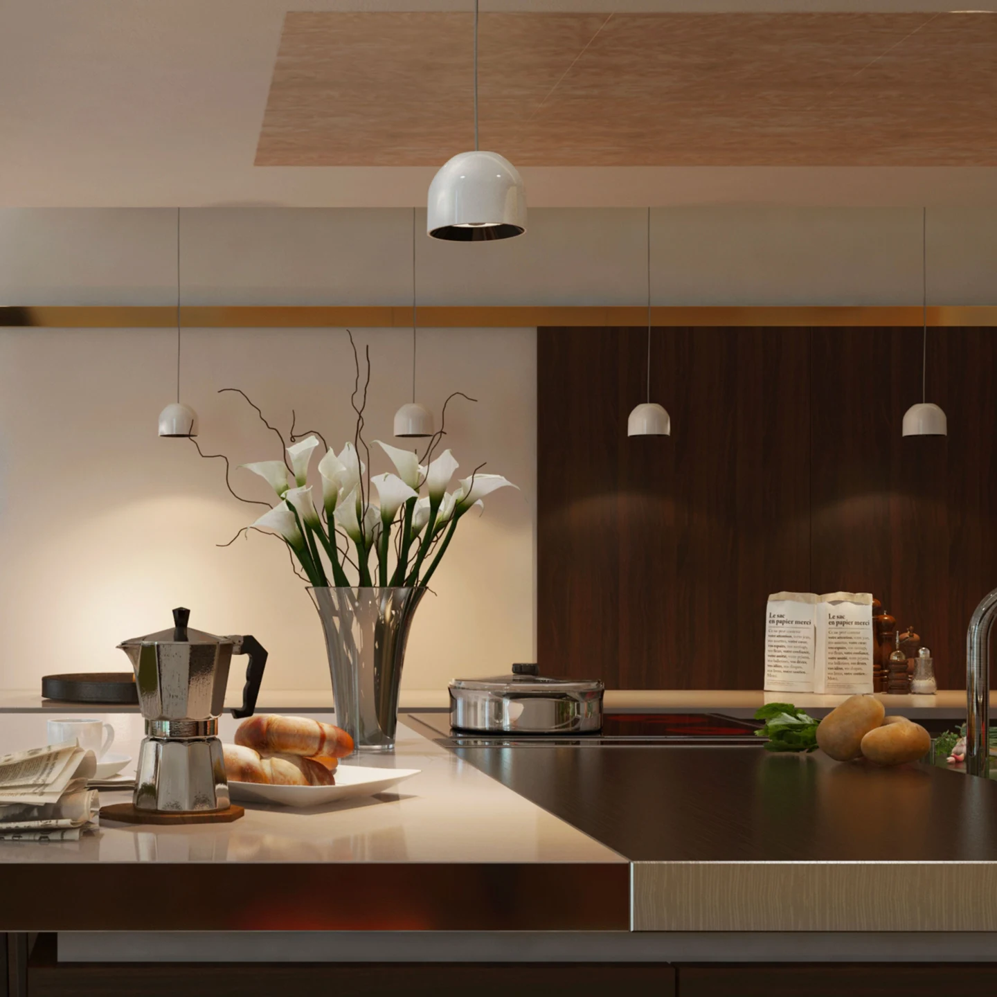 Wan Suspension - Flos - lampa wisząca