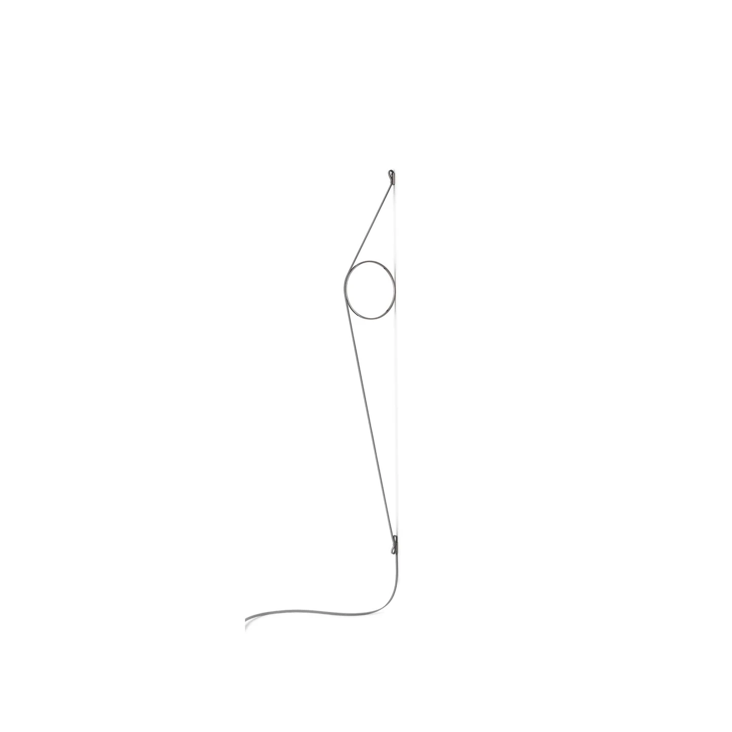 Wirering - Flos - kinkiet – kolor Szary przewód / czarny pierścień (nr kat. F9513030)
