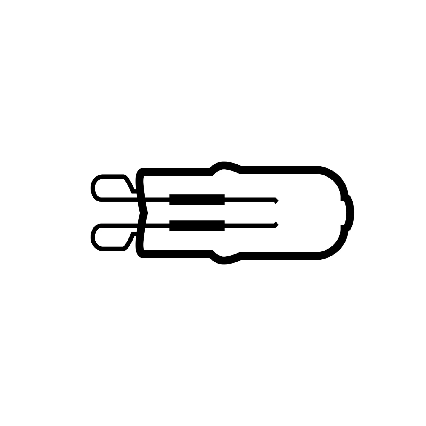 Halogen Lamp G9 35W 2700K HALOPIN Dimmable - Flos - żarówka