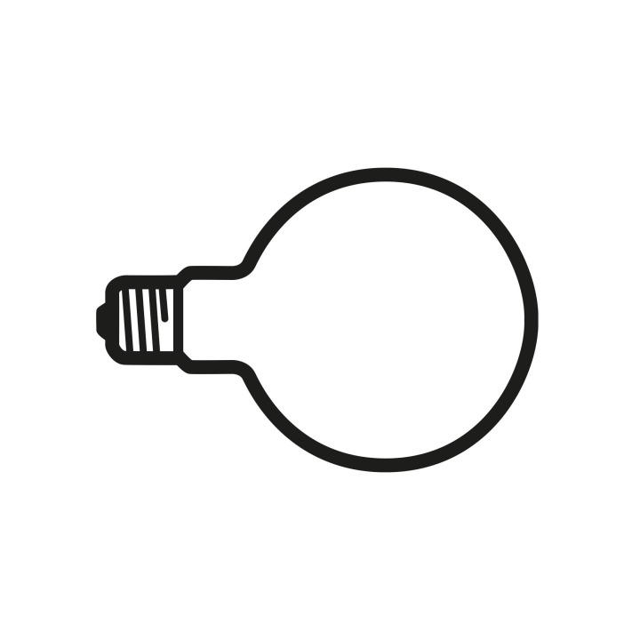 LED Global Lamp 3W 200lm E27 180-265V 2500K - Flos - żarówka
