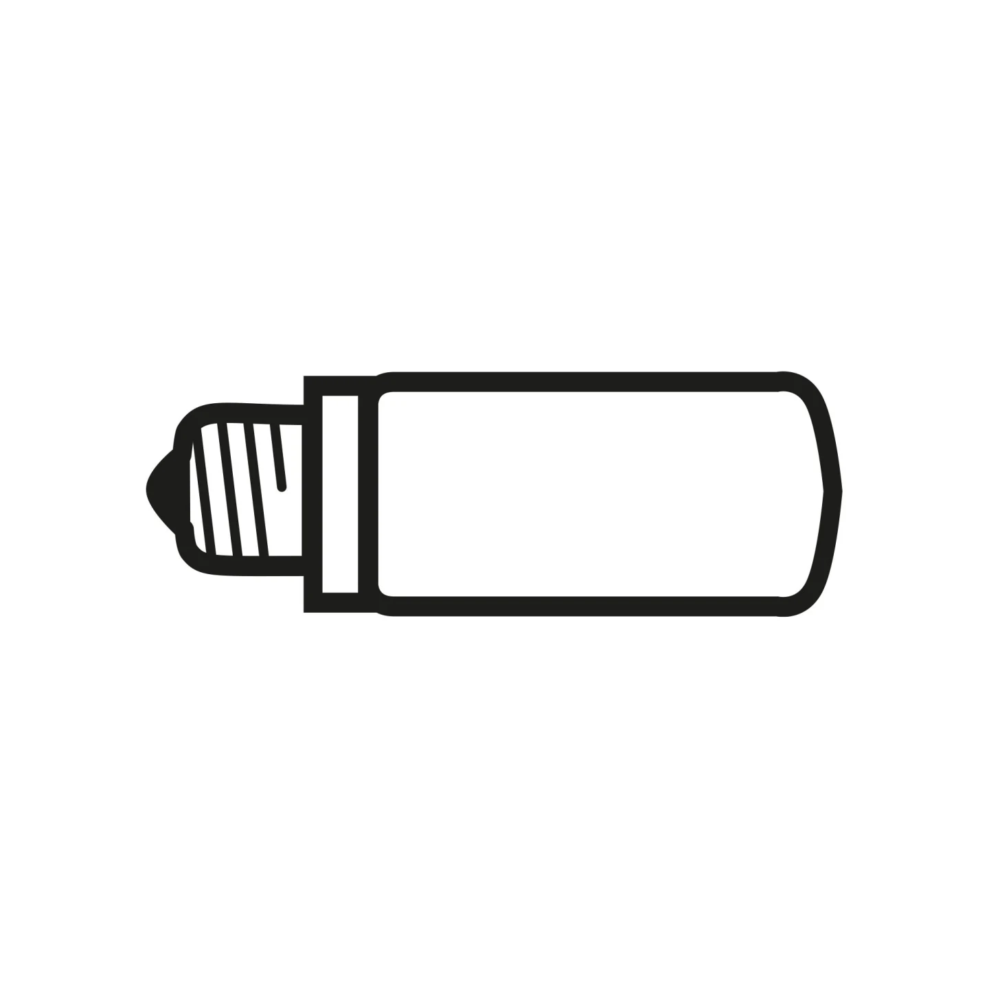 LED T46 Lamp E27 20W 2700K Dimmable - Flos - żarówka