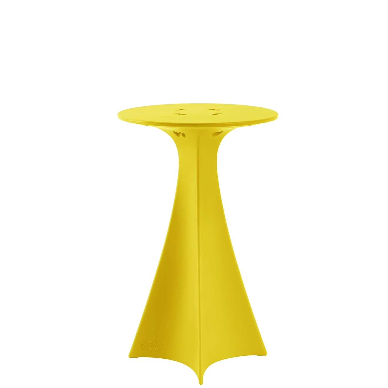 Jet - Slide - stół podświetlany – kolor Saffron Yellow (nr kat. SD JET100B)