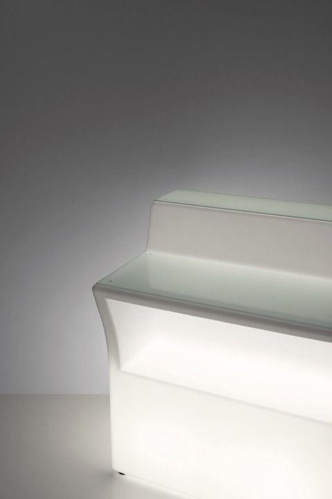 Jumbo Bar - Accessories Steinless steel desk - Slide - akcesorium – zdjęcie 3