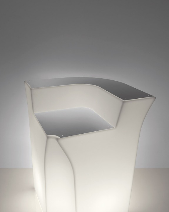 Jumbo Corner - Accessories Steinless steel top - Slide - akcesorium