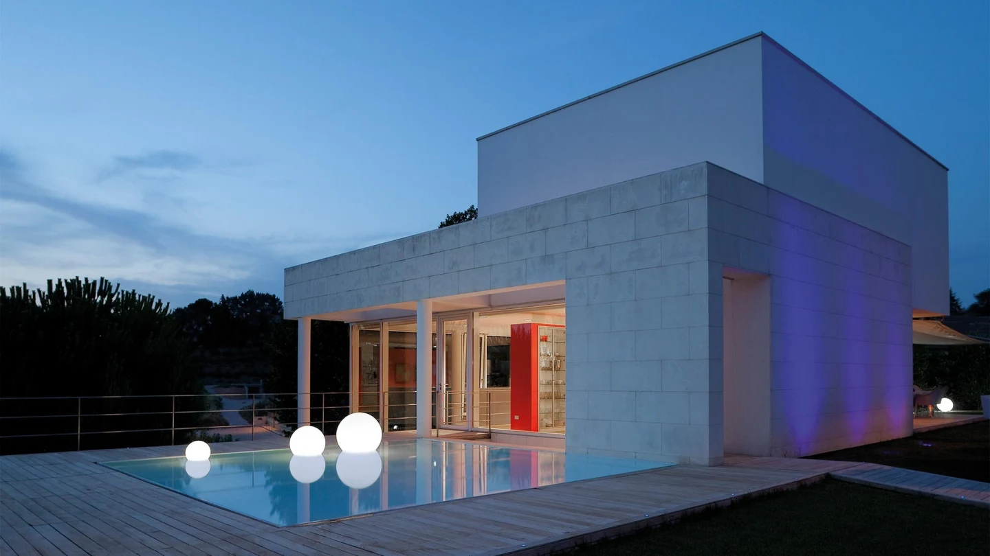 Acquaglobo 40 Glossy - Slide - lampa stojąca zewnętrzna – zdjęcie 4