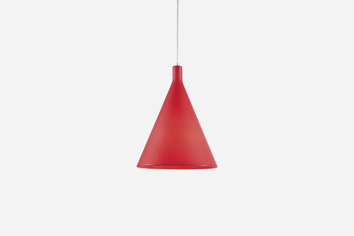 Juxt - Slide - lampa wisząca – kolor Flame Red (nr kat. SD JUX050D)