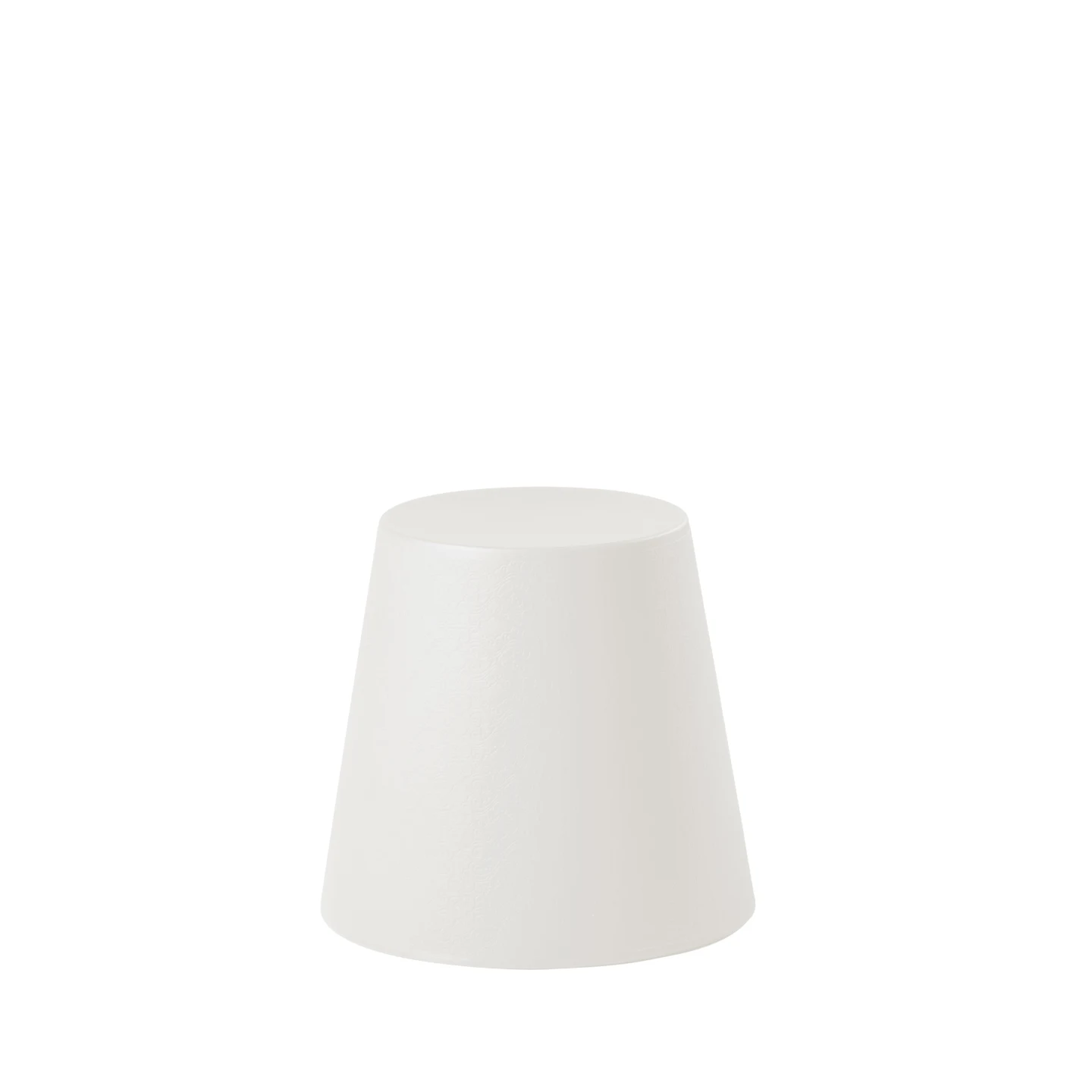 Ali Baba Stool - Slide - stołek podświetlany – kolor Light White (Arabesque Texture) (nr kat. LB ALI040A)