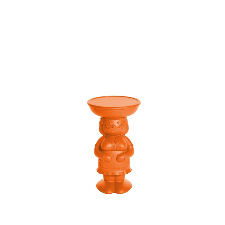 Amanda - Slide - stolik podświetlany – kolor Pumpkin Orange (nr kat. SD AMA060C)