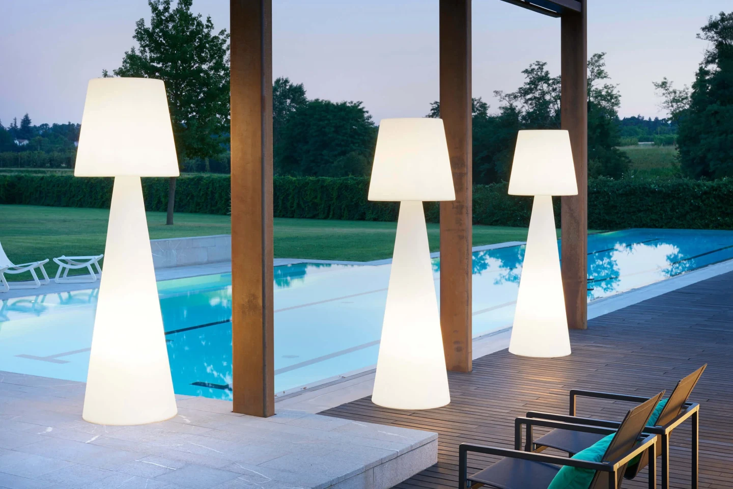 Pivot LED - Slide - lampa stojąca zewnętrzna – zdjęcie 4